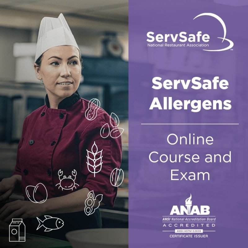 ServSafe Allergens Online Course and Exam